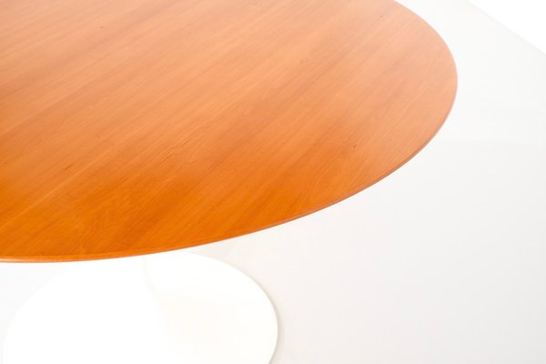 Wooden Tulip Table by Eero Saarinen for Knoll International, USA, 1970s-XGF-2016669