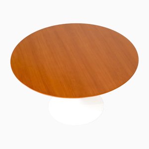 Wooden Tulip Table by Eero Saarinen for Knoll International, USA, 1970s-XGF-2016669