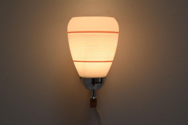 Wooden Wall Lamp by Drevo Humpolec, 1970s-TZ-900512