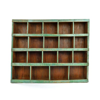 Wooden Workshop Furniture with 19 Compartments-NQ-625025