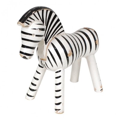 Wooden Zebra from Kay Bojesen-MTD-1400055