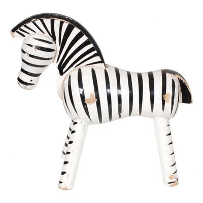 Wooden Zebra from Kay Bojesen-MTD-1400055