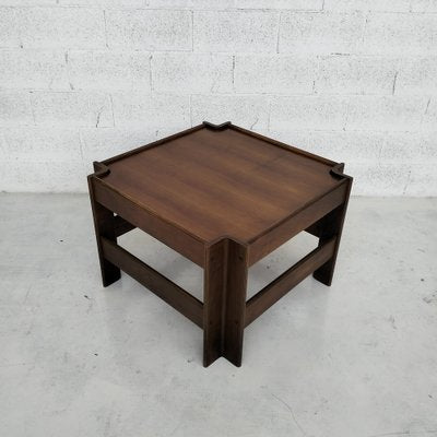 Wooden Zelda Side Table attributed to Sergio Asti for Poltronova, 1960s-RNN-1723294