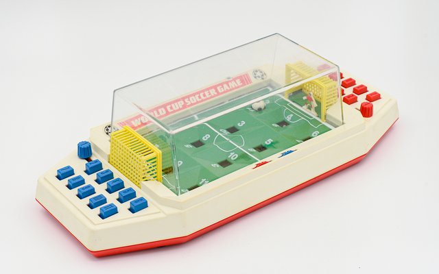 Working World Cup Soccer Game Toy, 1980s-RAQ-1360167