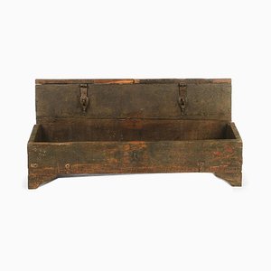 Workshop Chest in Patinated Wood, 1940s-NQ-656441