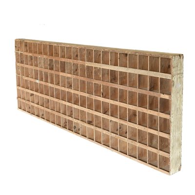 Workshop Furniture with 132 Wooden Lockers-NQ-1767130