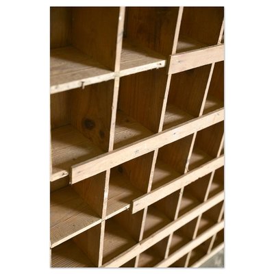 Workshop Furniture with 132 Wooden Lockers-NQ-1767130