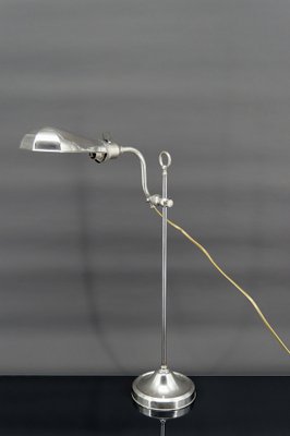 Workshop Lamp in Aluminum and Nickel, 1890s-XNH-1804512