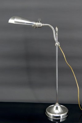 Workshop Lamp in Aluminum and Nickel, 1890s-XNH-1804512