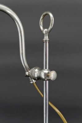 Workshop Lamp in Aluminum and Nickel, 1890s-XNH-1804512