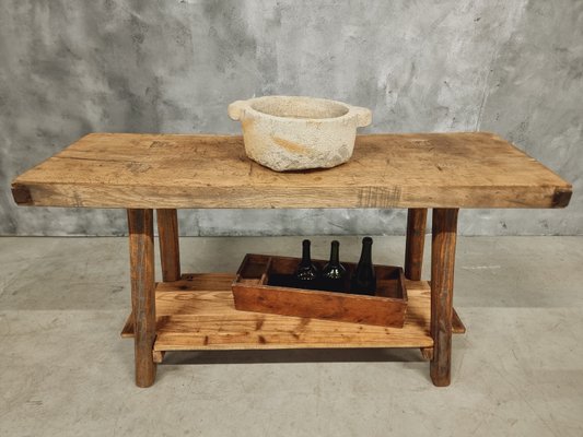 Worktable in Oak, 1950s-IFQ-2021789