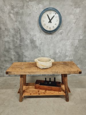 Worktable in Oak, 1950s-IFQ-2021789