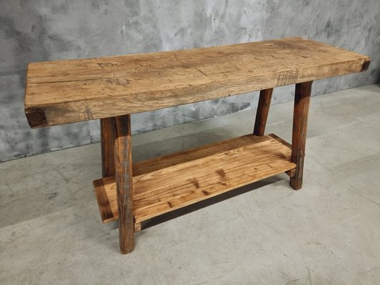 Worktable in Oak, 1950s-IFQ-2021789