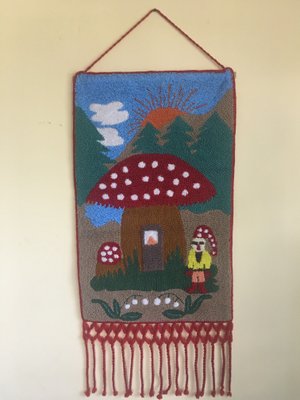 Woven Little Red Riding Hood Tapestry-WQQ-963922