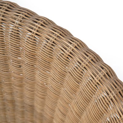 Woven Rattan Armchair, 1950s-EZ-1812664