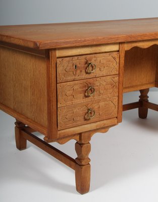 Writing Desk attributed to Henry Kjærnulf, 1970s-HJB-1433113