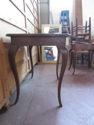 Writing Table with Bowed Legs, 1940s-CDG-1427975