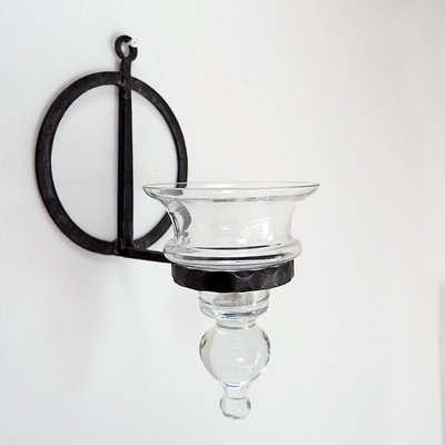 Wrought Iron and Glass Candle Lantern by Bertil Vallien for Boda-NYF-2019124