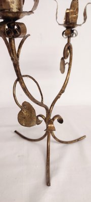 Wrought Iron Candelabra, Spain, 1950s-RGF-1794740