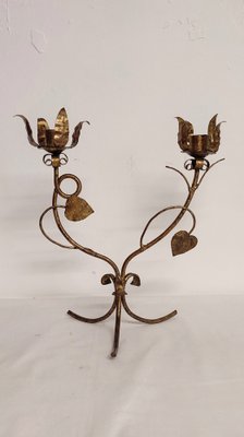 Wrought Iron Candelabra, Spain, 1950s-RGF-1794740