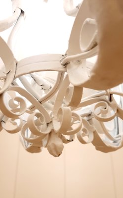 Wrought Iron Chandelier, 1930s-EAI-837466