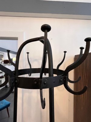 Wrought Iron Coat Rack-SEI-1719307