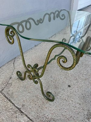 Wrought Iron Coffee Table by Pier Luigi Colli, 1960s-HUR-1749187