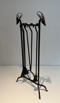 Wrought Iron Fiery, 1940s-BA-1481505