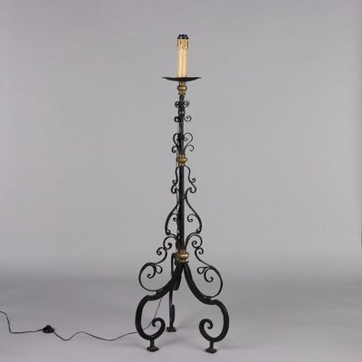 Wrought Iron Floor Lamp-VMM-1798403