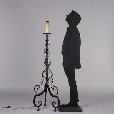 Wrought Iron Floor Lamp-VMM-1798403