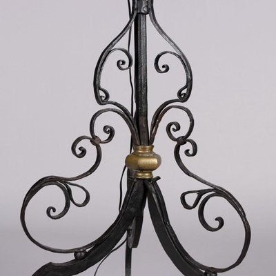 Wrought Iron Floor Lamp-VMM-1798403