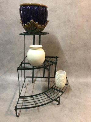 Wrought Iron Flower Holder, 1960s-SDV-666192