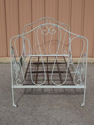 Wrought Iron Folding Bed, 1890s-ABK-2018282