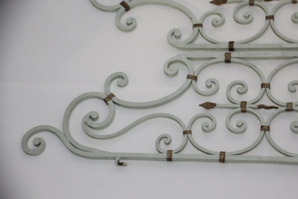 Wrought Iron Interior Doors by Gilbert Poillerat, 1950s, Set of 2-NAD-1801376