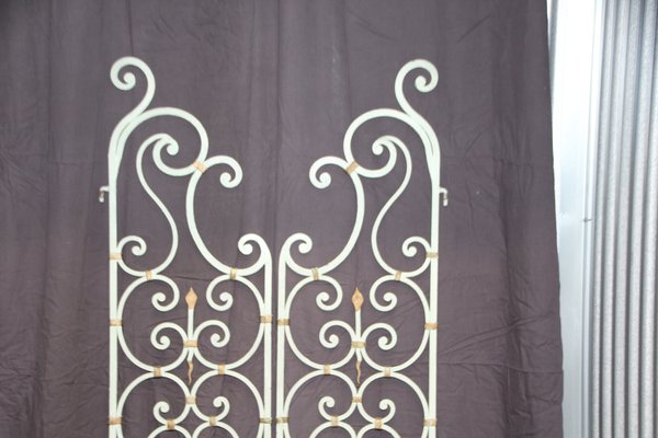 Wrought Iron Interior Doors by Gilbert Poillerat, 1950s, Set of 2-NAD-1801376