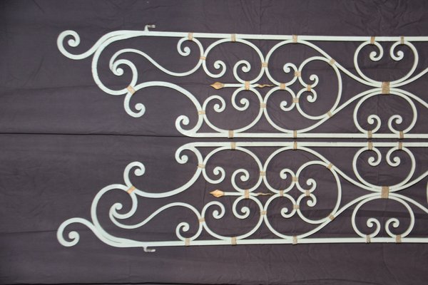 Wrought Iron Interior Doors by Gilbert Poillerat, 1950s, Set of 2-NAD-1801376