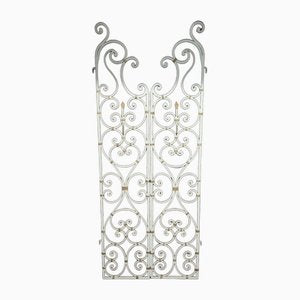 Wrought Iron Interior Doors by Gilbert Poillerat, 1950s, Set of 2-NAD-1801376