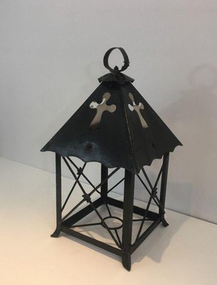 Wrought Iron Lantern-BA-1365798