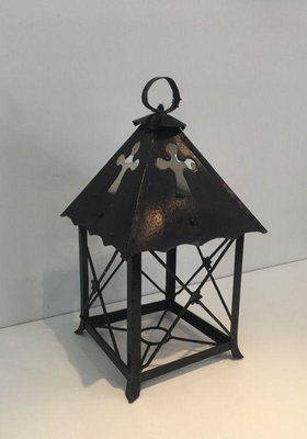 Wrought Iron Lantern-BA-1365798