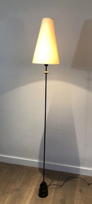 Wrought Iron Parquet Floor Lamp, 1970s-BA-1578325