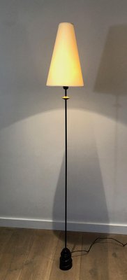 Wrought Iron Parquet Floor Lamp, 1970s-BA-1578325