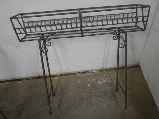 Wrought Iron Planters, 1970s, Set of 2-WWQ-1793007