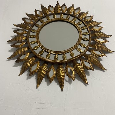 Wrought Iron Sun Mirror, 1960-SDV-1453000