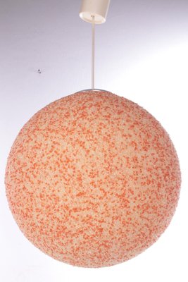 XL Orange Sugar Ball Hanging Lamp by John & Sylvia Reid, 1960s-EZZ-1121634