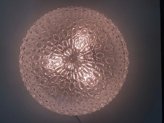 XXL Ceiling Lamp in Bubble Glass from Glashütte Limburg-AET-1230934