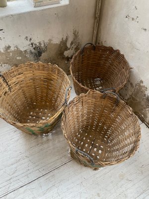 XXL Laundry Baskets, 1970s, Set of 3-LCU-860930