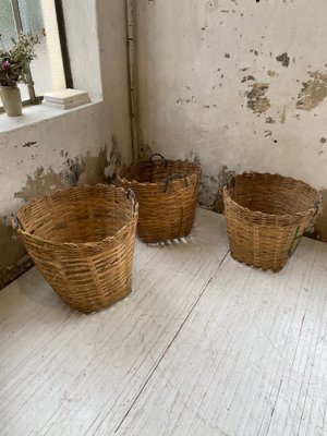 XXL Laundry Baskets, 1970s, Set of 3-LCU-860930