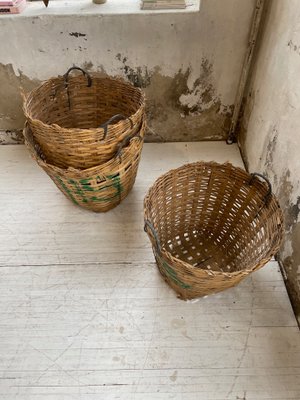 XXL Laundry Baskets, 1970s, Set of 3-LCU-860930