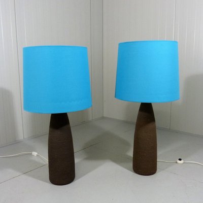 XXL Pottery Table Lamps, 1960s, Set of 2-TU-1081521