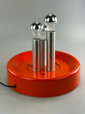 XXL Space Age Glass Metal Table Lamp-EJL-1195949